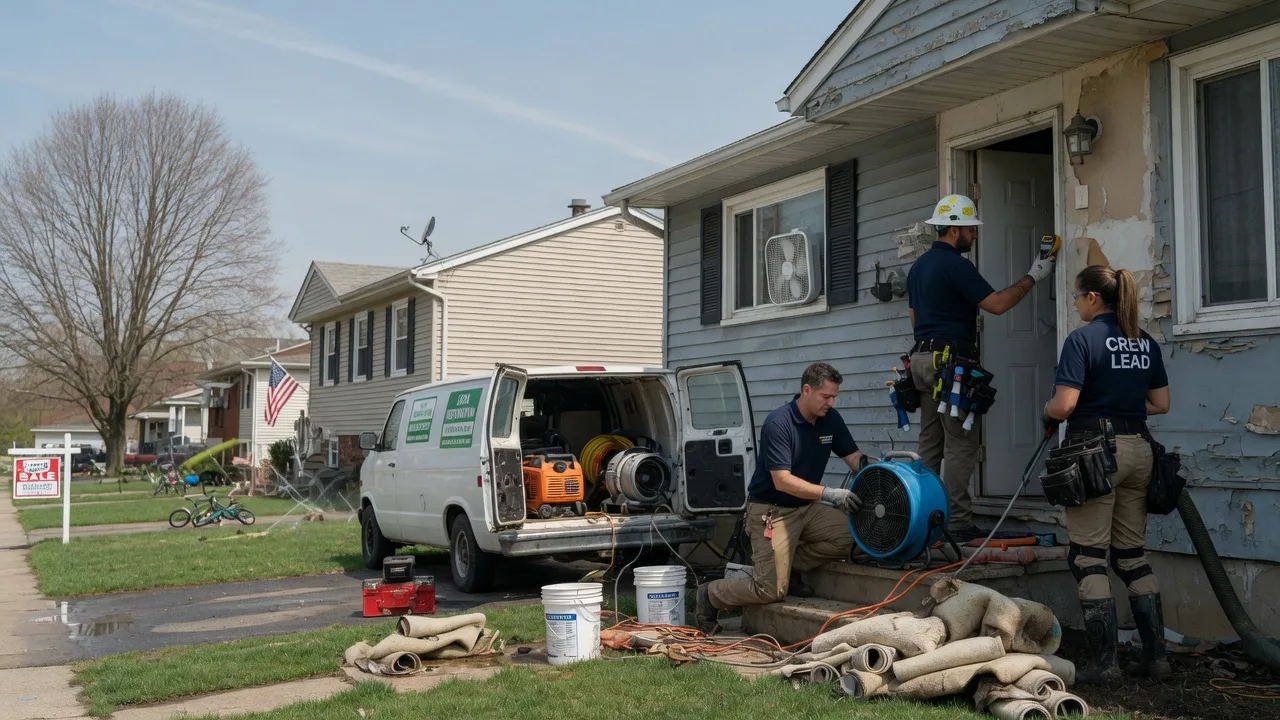 Flood Cleanup in Woodhull, NY near me
